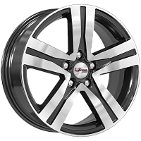 Литые диски Rebel (КС913) 7.000xR17 5x114.3 DIA67.1 ET50 Блэк Джек для Mazda Atenza