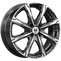 Литые диски Арагац 6.0Jx16H2 (КС1214) 6.000xR16 4x108 DIA63.35 ET45 алмаз черный для Ford Cougar