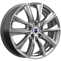 Литые диски Арнар (КС896) 7.000xR17 5x112 DIA66.6 ET45 дарк платинум для Audi
