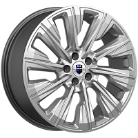 Литые диски Галего (КС1039) 7.500xR19 5x108 DIA65.1 ET46 дарк платинум для Citroen Grand C4 Picasso