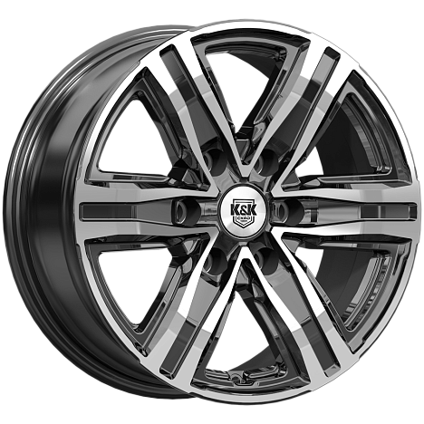 R8 (КС1174) 7.500xR17 6x139.7 DIA67.1 ET38 алмаз черный R8 (КС1174) 7.500xR17 6x139.7 DIA67.1 ET38 алмаз черный