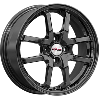 Литые диски Грид (КС1082) 6.000xR15 4x100 DIA56.6 ET45 BK для Daewoo Kalos