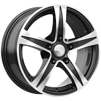 Литые диски SAKURA (КЛ146) 6.500xR15 5x100 DIA57.1 ET35 алмаз для Chrysler Neon Ii