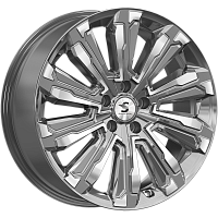 Литые диски HUMBER (КР1061) 8.000xR20 5x114.3 DIA66.1 ET45 Diamond gloss graphite для Evolute