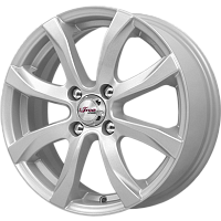 Литые диски Дайс (КС696) 6.000xR15 4x100 DIA54.1 ET48 Нео-классик для Hyundai Solaris