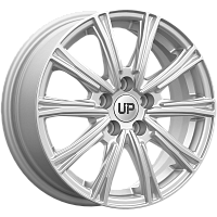 Литые диски Up123 (КС1095) 6.000xR15 5x100 DIA67.1 ET45 Silver Classic для Toyota Opa