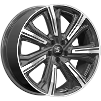 Литые диски Kleemann (КР1067) 8.500xR20 5x114.3 DIA67.1 ET45 Diamond Black Gris для FAW Bestune T99