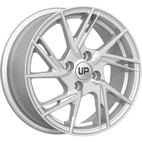 Литые диски Up115 (КС1033) 6.500xR15 4x100 DIA60.1 ET45 Silver Classic для Toyota Belta