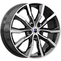 Литые диски Портер (КС906) 7.500xR18 5x112 DIA66.6 ET40 алмаз черный