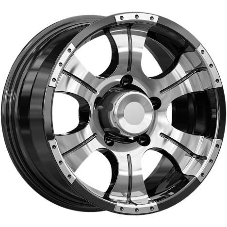 Байконур (КС473) 7.000xR15 5x139.7 DIA108.5 ET20 алмаз черный Байконур (КС473) 7.000xR15 5x139.7 DIA108.5 ET20 алмаз черный