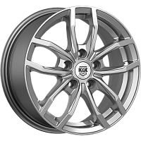 Литые диски Фрост (КС1048) 6.500xR15 5x112 DIA57.1 ET43 дарк платинум Литые диски Фрост (КС1048) 6.500xR15 5x112 DIA57.1 ET43 дарк платинум