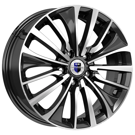 Flanker (КС1097) 6.500xR17 5x108 DIA67.1 ET43 алмаз черный