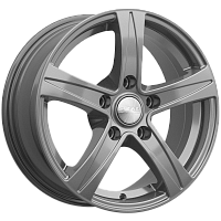 Литые диски SAKURA (КЛ146) 6.500xR15 5x112 DIA57.1 ET35 графит