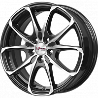 Литые диски Такеши (КС877) 6.000xR16 5x100 DIA67.1 ET35 Блэк Джек