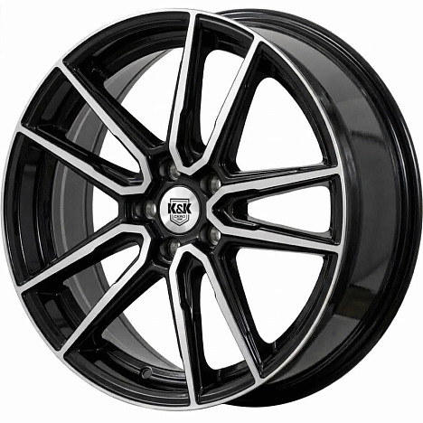Эквант (КС1213) 7.000xR19 5x112 DIA57.1 ET43 алмаз черный
