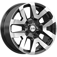 Литые диски Трикстер (Niva) (КС1170) 7.000xR17 5x139.7 DIA98 ET40 алмаз черный для Lada Niva Travel Литые диски Трикстер (Niva) (КС1170) 7.000xR17 5x139.7 DIA98 ET40 алмаз черный для Lada Niva Travel