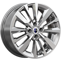 Литые диски Эрман (КС997) 6.500xR16 4x100 DIA60.1 ET37 дарк платинум Литые диски Эрман (КС997) 6.500xR16 4x100 DIA60.1 ET37 дарк платинум