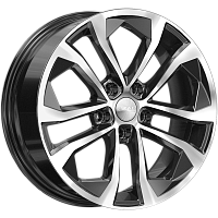 Литые диски ТУКАН (КЛ356) 7.000xR17 5x114.3 DIA67.1 ET45 алмаз для Belgee S50
