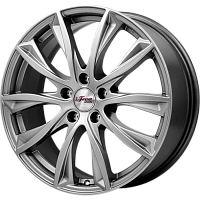 Литые диски Каzантип (КС684М) 7.500xR18 5x114.3 DIA67.1 ET45 Хай вэй для Solaris