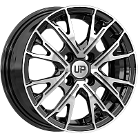 Литые диски Up127 (КС1088) 5.500xR14 4x100 DIA60.1 ET43 New Diamond для Dacia Logan