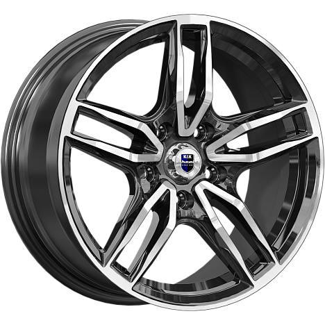 Бартон (КС1110) 8.000xR17 5x112 DIA66.6 ET45 алмаз черный Бартон (КС1110) 8.000xR17 5x112 DIA66.6 ET45 алмаз черный