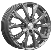 Литые диски НАГОЯ (КЛ312) 6.000xR16 4x100 DIA60.1 ET45 графит для Toyota Ist