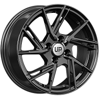 Литые диски Up115 (КС1033) 6.500xR15 4x100 DIA54.1 ET45 New Black для Suzuki Splash