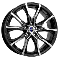 Литые диски Твист-оригинал (КС697M) (КС697М) 7.500xR17 5x112 DIA57.1 ET47 алмаз черный для Volkswagen Eos