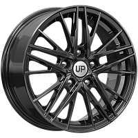 Литые диски Up108 (КС989) 6.500xR16 5x114.3 DIA67.1 ET40 New Black для Mitsubishi Lancer
