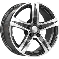 Литые диски SAKURA (КЛ146) 6.500xR15 5x108 DIA63.35 ET43 алмаз