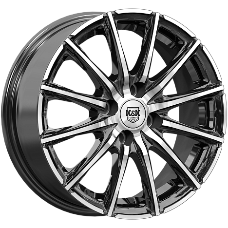 Сандал (КС1199) 6.000xR15 4x100 DIA54.1 ET41 алмаз черный