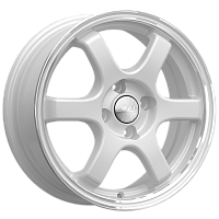 Литые диски КИОТО (КЛ249) 6.000xR15 4x100 DIA67.1 ET38 алмаз-белый Литые диски КИОТО (КЛ249) 6.000xR15 4x100 DIA67.1 ET38 алмаз-белый