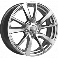 Литые диски КС699 (ZV 17_Audi A4) (КС699) 7.000xR17 5x112 DIA66.6 ET46 дарк платинум