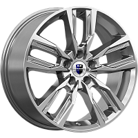 Литые диски Борэй (КС901) 8.000xR18 5x108 DIA67.1 ET42 дарк платинум для Peugeot 508
