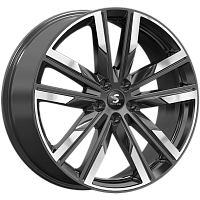 Литые диски КР014 (20_Audi Q5) (КР014) 8.000xR20 5x112 DIA66.6 ET39 Diamond Black Gris для Infiniti Q30