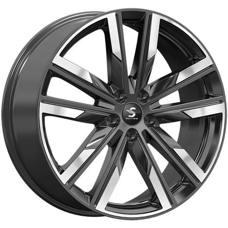 КР014 (20_EXEED VX) (КР014) 8.000xR20 5x108 DIA65.1 ET36 Diamond Black Gris