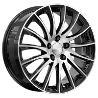Литые диски ВАЛЕНСИЯ (КЛ282) 7.000xR18 5x114.3 DIA67.1 ET38 алмаз для SWM