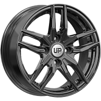 Литые диски Up125 (КС1101) 6.000xR15 4x108 DIA63.35 ET35 New Black для Ford B-Max