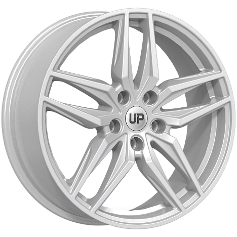 Up112 (КС1017) 7.000xR18 5x112 DIA57.1 ET45 Silver Classic