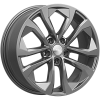 Литые диски ТУКАН (КЛ356) 7.000xR17 5x114.3 DIA66.1 ET45 графит для Nissan Primera