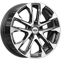 Литые диски АТАКОР (КЛ376) 7.000xR17 5x114.3 DIA60.1 ET35 алмаз