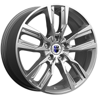 Литые диски Борэй (КС901) 8.000xR18 5x112 DIA66.6 ET35 дарк платинум для Audi S6