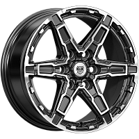 Литые диски Дистрикт (КС1159) 8.000xR18 6x139.7 DIA67.1 ET35 алмаз черный Литые диски Дистрикт (КС1159) 8.000xR18 6x139.7 DIA67.1 ET35 алмаз черный
