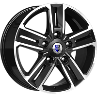Литые диски Backfire (КС763М) 8.000xR18 5x120 DIA67.1 ET45 алмаз черный для Honda Pilot