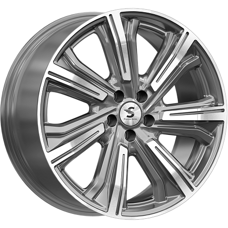 Kleemann (КР1067) 8.500xR20 5x108 DIA60.1 ET43 Diamond gloss graphite Kleemann (КР1067) 8.500xR20 5x108 DIA60.1 ET43 Diamond gloss graphite