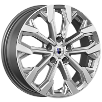 Литые диски Морейн (КС1046) 6.500xR17 5x108 DIA60.1 ET33 дарк платинум для Kaiyi X3 Pro