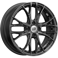 Литые диски Up111 (КС1016) 6.000xR16 4x100 DIA54.1 ET45 New Black для Solaris Krs