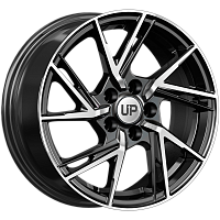 Литые диски Up115 (КС1033) 6.500xR15 5x100 DIA57.1 ET38 New Diamond для Jetta Va3