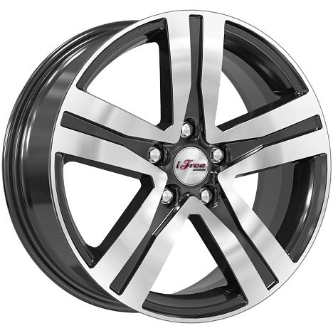 Rebel (КС913) 7.000xR17 5x114.3 DIA67.1 ET45 Блэк Джек