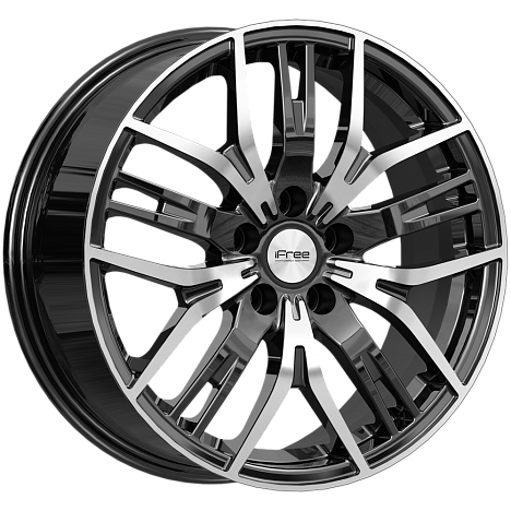 Аскет (КС1072) 7.000xR17 5x100 DIA56.1 ET45 Блэк Джек